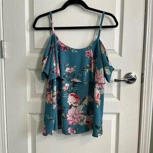 Floral Bobeau Off Shoulder Top